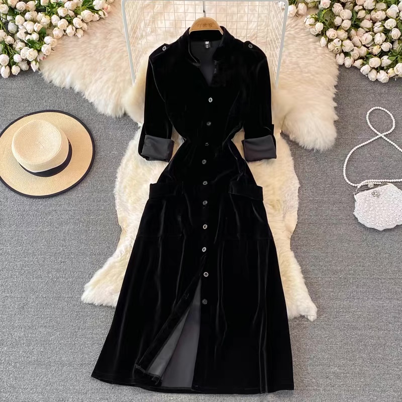 The moment is mine suede dress FD54 image